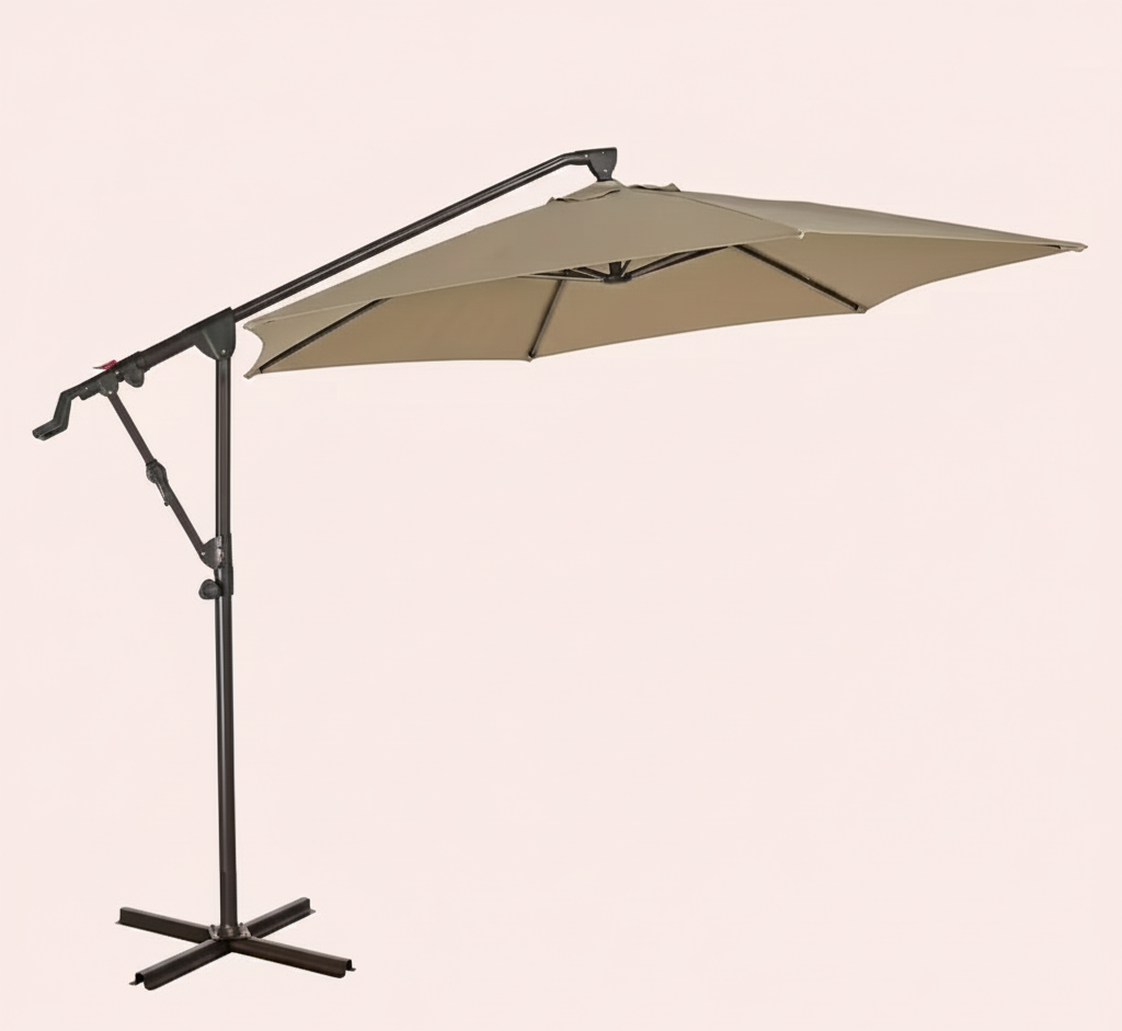 10ft Cantilever Patio Umbrella with Crank