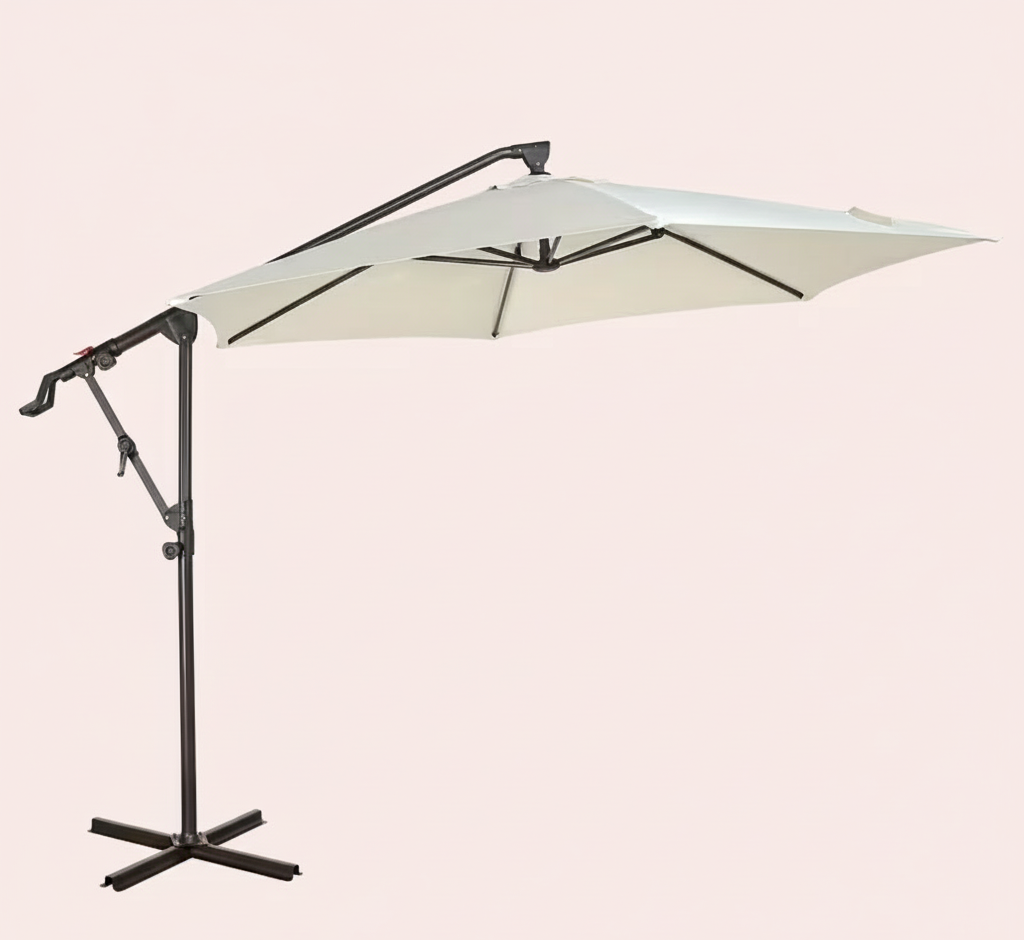 10ft Cantilever Patio Umbrella with Crank