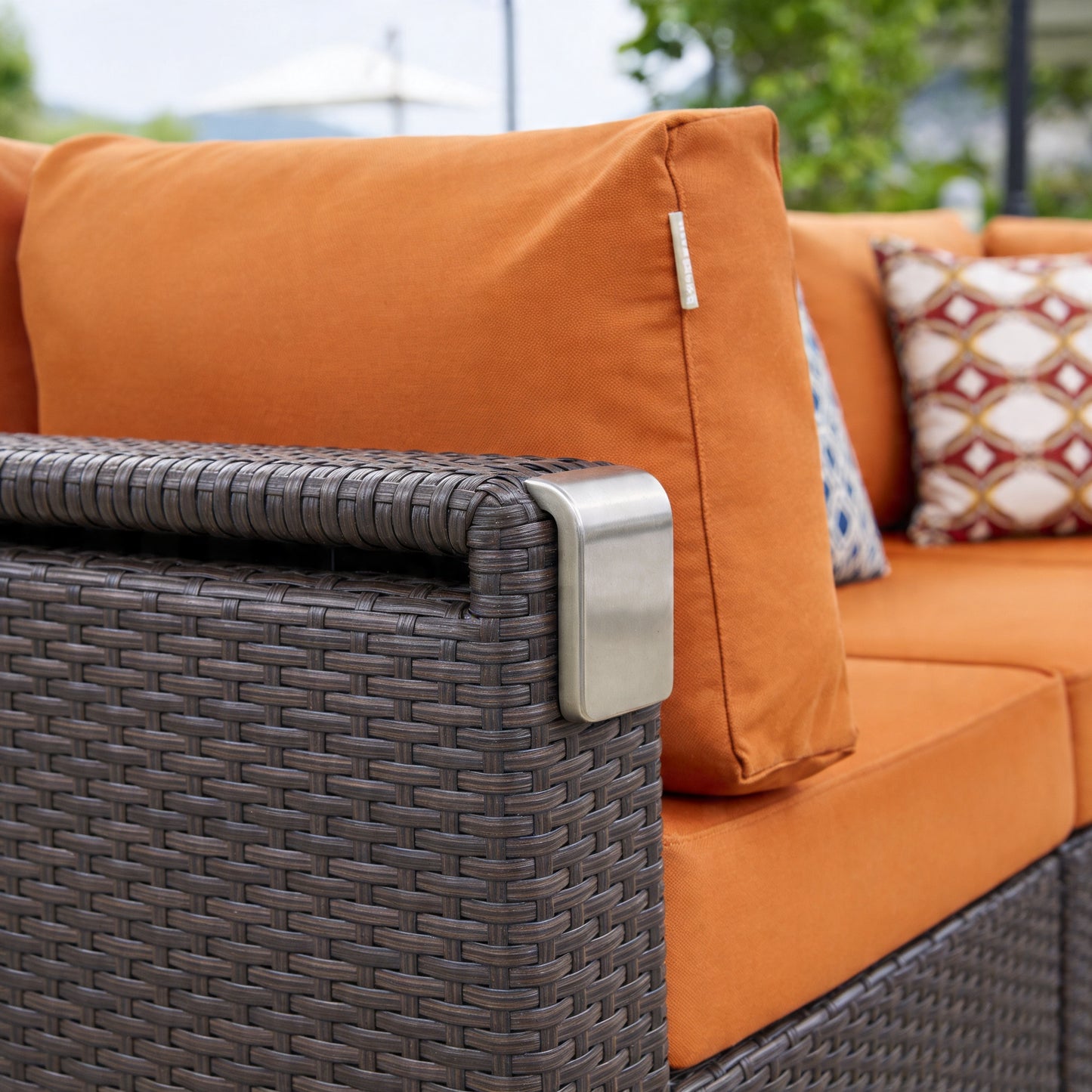 5-Piece Outdoor Sectional Set – Modern Patio Lounge