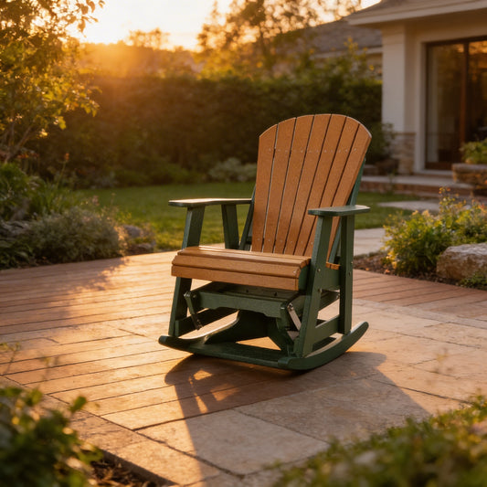 Swivel Glider Adirondack Chair (2 ft)